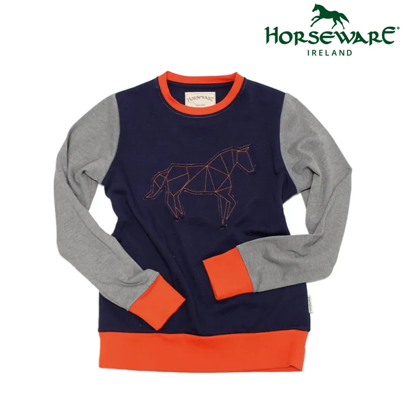 Horseware Zara Ladies Sweatshirt - Navy Melange